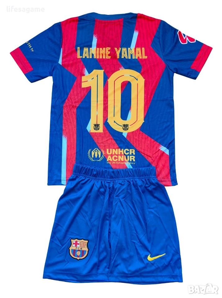 Детско - юношески футболен екип Барселона Ямал Barcelona Yamal, снимка 1