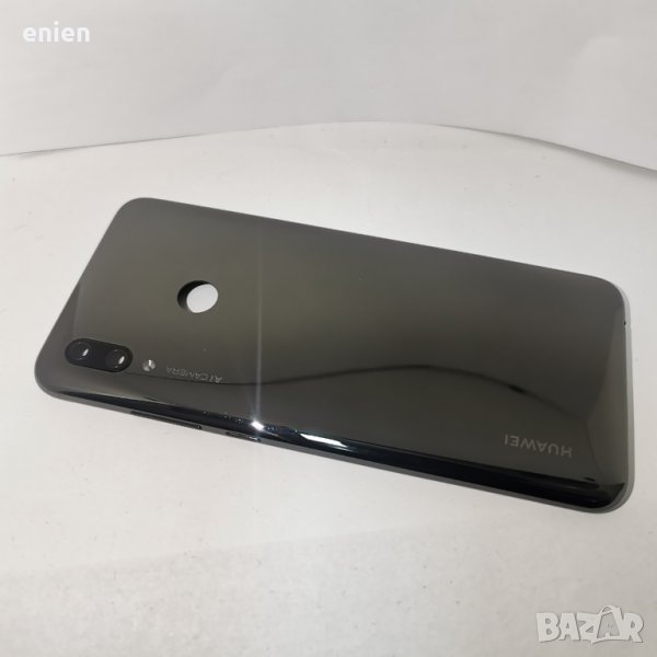 Употребяван заден капак за Huawei P Smart 2019 / Черен, снимка 1