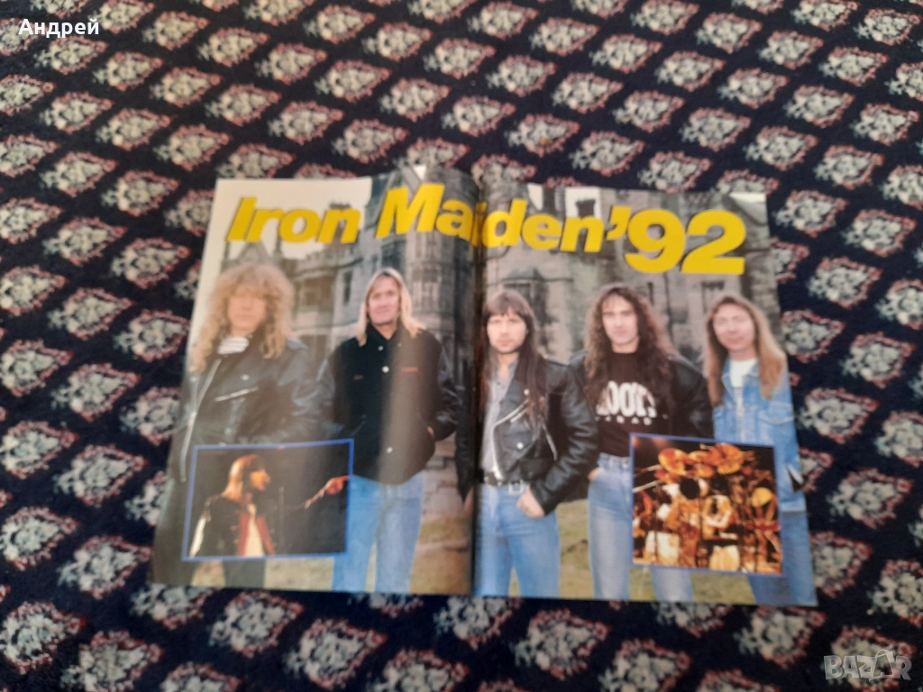 Стар плакат Iron Maden 1992, снимка 1
