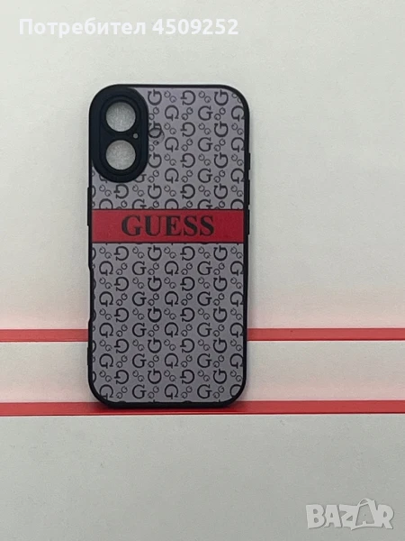 Калъф Guess iPhone 16 – оригинал, луксозен дизайн, снимка 1