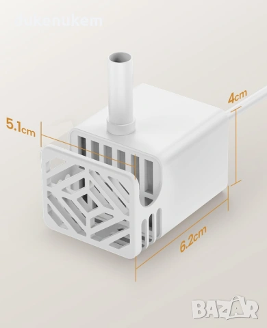 Резервна помпа за котешки фонтан HM-02 (2.5L), снимка 5 - Друга електроника - 53239931