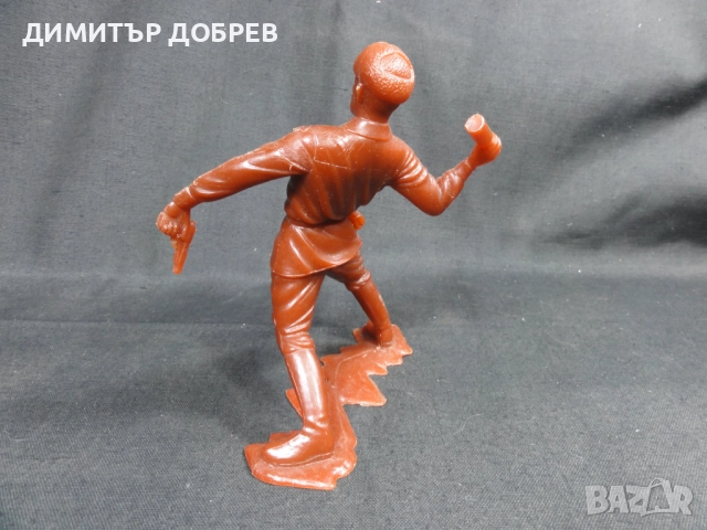СТАРА РЕТРО СОЦ СССР ПЛАСТМАСОВА ФИГУРКА РУСКИ ВОЙНИК ВСВ, снимка 3 - Колекции - 52712162