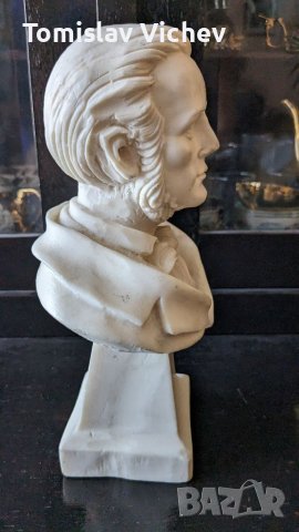 Вагнер бюст, детайлен , снимка 6 - Антикварни и старинни предмети - 41765280