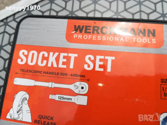 WERCKMANN-ORIGINAL PROFFI GEDORE-ВНОС GERMANY 2405251658, снимка 4 - Гедорета - 50412475