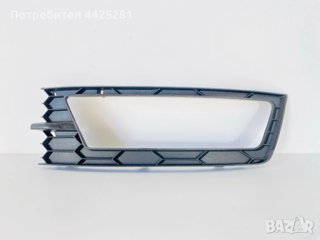 решетка в предна броня лява Skoda Rapid 2012-2019 г. #1060V. 5JA807681