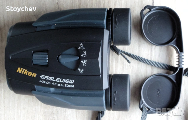 Бинокъл Nikon Eagleview 8-24x25 , снимка 2 - Екипировка - 53538979