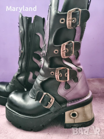 New Rock M3, снимка 4 - Дамски ботуши - 53267673