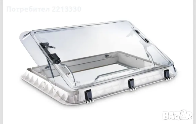 Покривен люк Dometic Heki 2 за кемпер или каравана, размер 96 x 65,5 см.