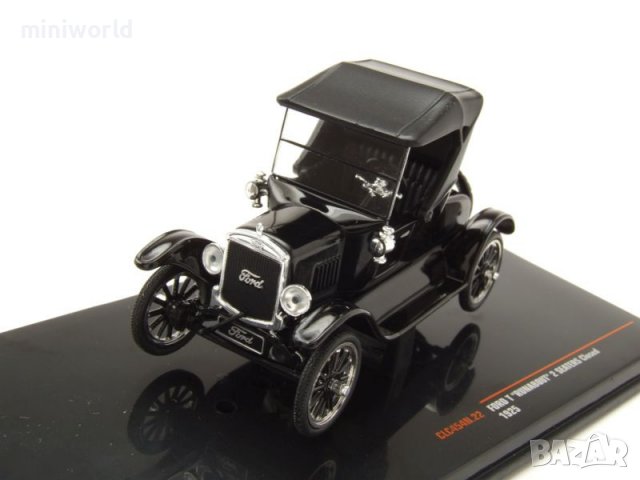 Ford Modell T Runabout 1925 - мащаб 1:43 на IXO моделът е нов в PVC дисплей-кейс, снимка 7 - Колекции - 40032741