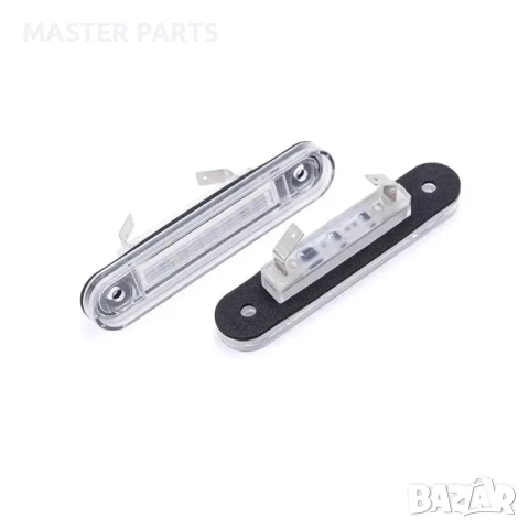  LED плафони заден номер Mercedes W124 W201 W202 Canbus Супер ярки !, снимка 2 - Части - 51323135