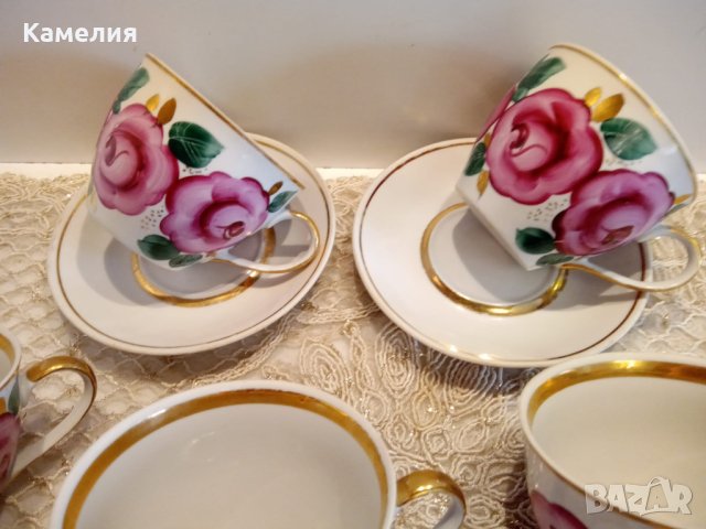 Руски порцелан , снимка 8 - Чаши - 42620827