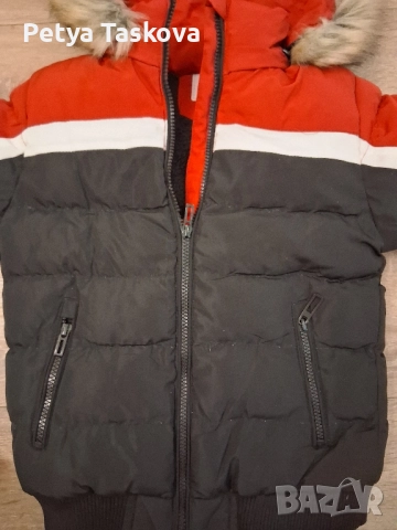 Детско зимно яке размер 110, снимка 4 - Детски якета и елеци - 52376296