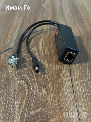 Активен ПоЕ Сплитер DSLRKIT LS-POE-B1210DK Active Gigabit PoE Splitter, снимка 3 - Мрежови адаптери - 52567132