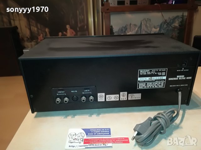 SHARP RT-1122H APSS-MADE IN JAPAN-ВНОС SWISS 2503231951, снимка 13 - Декове - 40134489