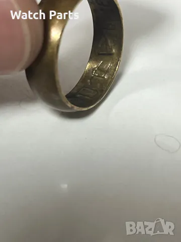 Стара месингова халка, снимка 4 - Други ценни предмети - 49586608