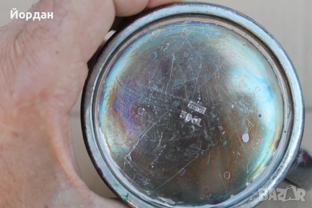 Посребрена кана за кафе/чай, снимка 11 - Антикварни и старинни предмети - 50954529