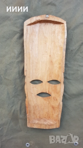 Дървена маска, снимка 2 - Антикварни и старинни предмети - 52305902