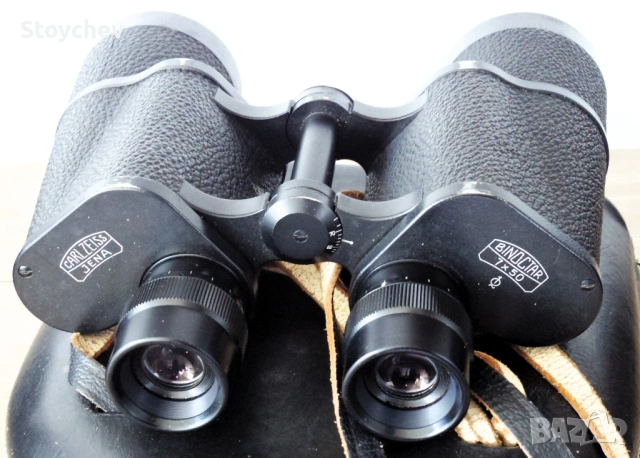 Бинокъл Carl Zeiss Jena Binoctar 7x50 1Q, снимка 2 - Други ценни предмети - 53056155