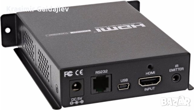 InLine HDMI USB KVM през IP разширител UTP 4K до 100m (64601), снимка 3 - Мрежови адаптери - 41754846