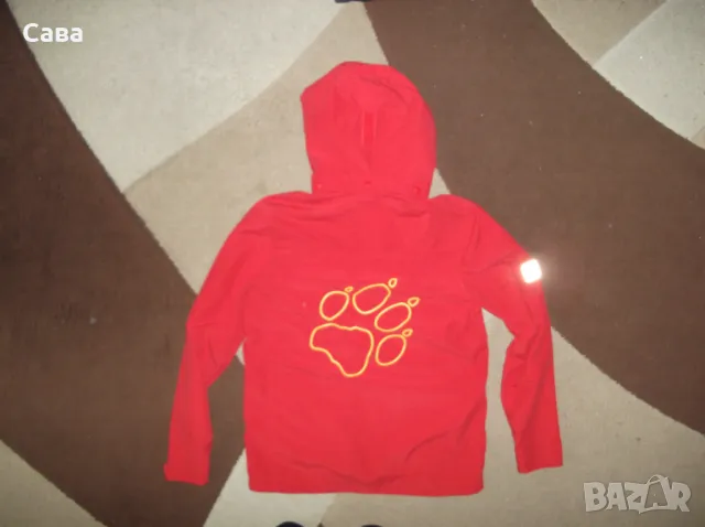 Якета пролет,есен JACK WOLFSKIN  дамски,М  /червено,лилаво/, снимка 6 - Якета - 49831756