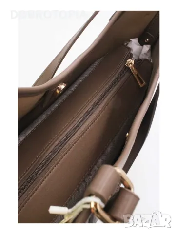 Дамска чанта Tom & Eva, снимка 5 - Чанти - 47758760