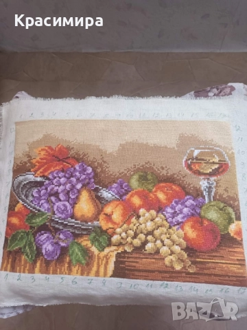 Гоблен "Есен у дома", снимка 2 - Гоблени - 52165911