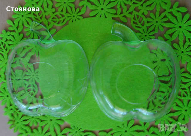 Купички за ядки, десерти, стъклени - комплект 4 броя, снимка 5 - Прибори за хранене, готвене и сервиране - 36441871