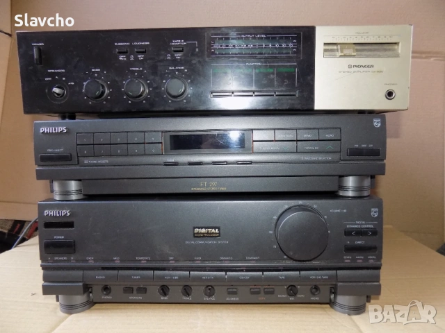 Усилвател- Pioneer SA-930/ тунер и усилвател Philips FT-297/ FA-297FA