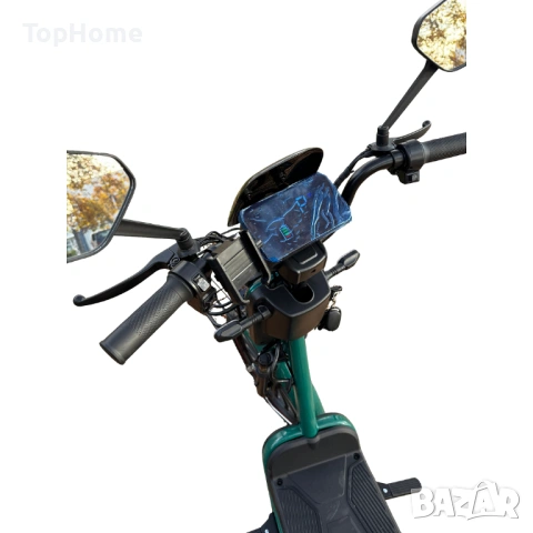 Електрически скутер Neo 1200W (Зелен) 2026, снимка 3 - Мотоциклети и мототехника - 53002670