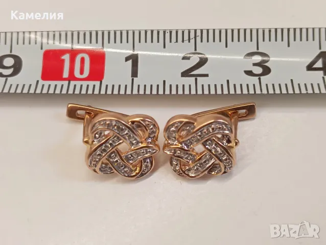 Руско злато , снимка 3 - Обеци - 50112026