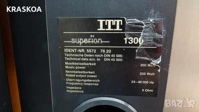 ITT SUPERION  1300 M, снимка 13 - Тонколони - 48445797