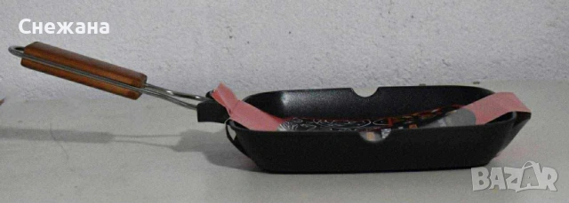 Нов Лят грил тиган, снимка 2 - Прибори за хранене, готвене и сервиране - 53755677