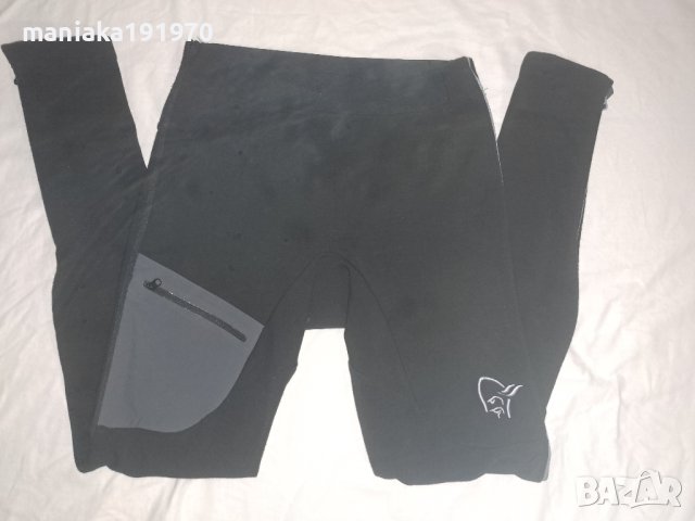 Norrona trollveggen warmwool2 stretch Tights Women - Caviar (S) дамски спортен клин, снимка 2 - Спортни екипи - 42504545