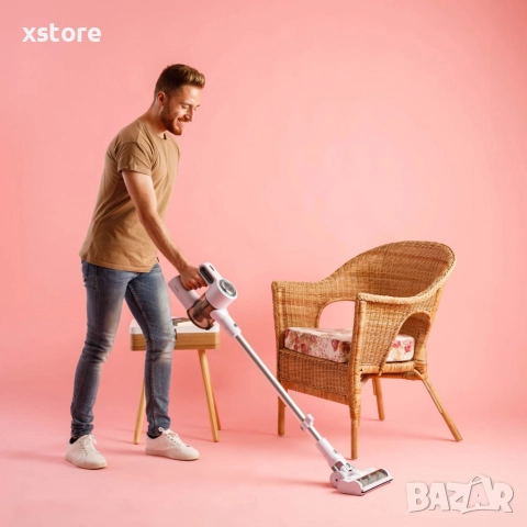 Безжична прахосмукачка Solac Turbobat Power - С HEPA филтър и LED четка, снимка 5 - Прахосмукачки - 52795800