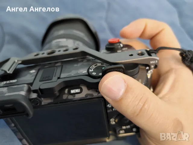 JJC Thumb Grip за Sony a6700, снимка 4 - Чанти, стативи, аксесоари - 49648961