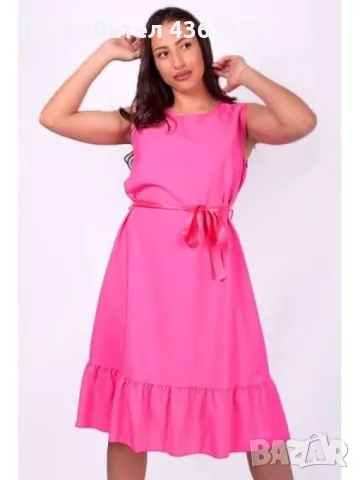 Нов модел летни рокли с подвижно коланче 💕☺️🌸10 цвята💕✅💯, снимка 10 - Рокли - 50262926