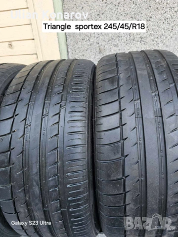 Летни гуми Triangle Sportex 245/45/R18, снимка 3 - Гуми и джанти - 53836510