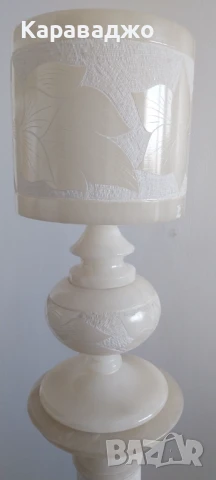 Светеща Колона/Лампа Алабастър, снимка 3 - Лампиони - 50932070