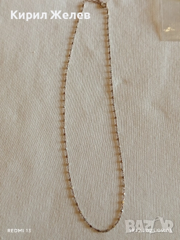 Нежно сребърно колие финна ювелирна изработка много красиво 26531, снимка 7 - Колиета, медальони, синджири - 52844613