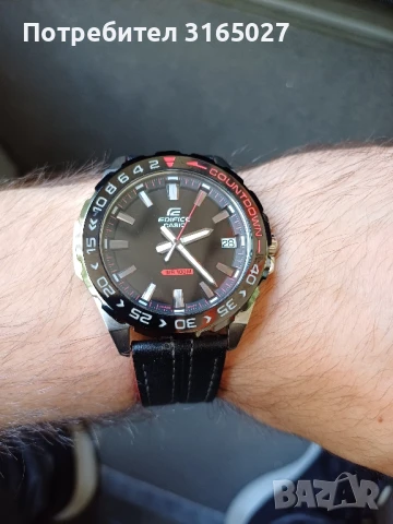 Casio Edifice + каишка, снимка 1