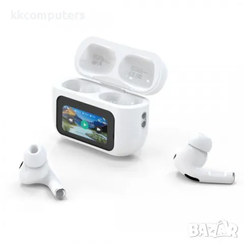 Bluetooth Handsfree Wireless XO-X36 / Smart screen + ANC /Бял/ Баркод : 2403637, снимка 2 - Безжични слушалки - 47709413