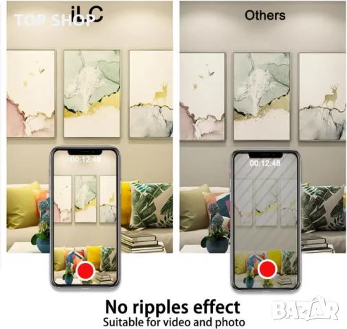 iLC Smart LED вградени таванни лампи, работа с Alexa, 8 W, Ø70-85 mm, контролирани от APP, 6 бр., снимка 8 - Лед осветление - 49965674