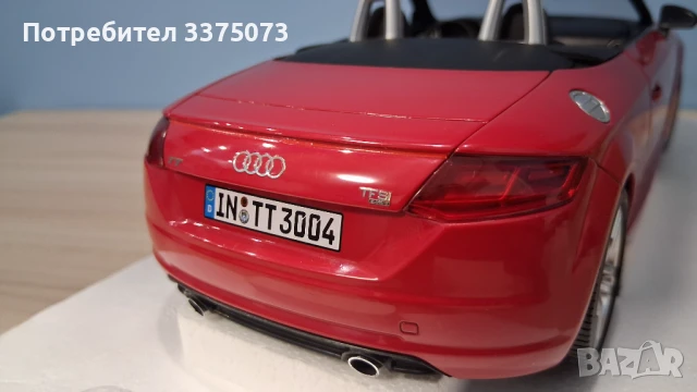  AUDI TT Roadster Tangored 1:18 MINICHAMPS , снимка 5 - Колекции - 51251572