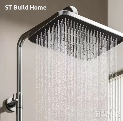 Дигитална душ глава с LED светлина и луксозен дизайн, снимка 6 - Душове - 50896992