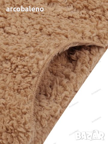 Дамско есенно-зимно топло яке с имитация на агнешки косъм, 6цвята , снимка 10 - Якета - 42090914