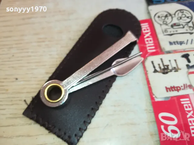 ИНСТРУМЕНТ ЗА ЛУЛИ+КОЖЕН КЕЙС-ВНОС SWISS 2003251613, снимка 5 - Лули - 49573935