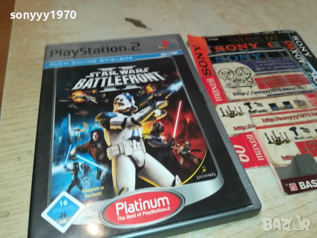 SONY PS2 GAME-STAR WARS 2711250928