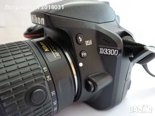 Nikon D3300 + 18-55mm (само 4707 кадъра), снимка 7 - Фотоапарати - 40096667