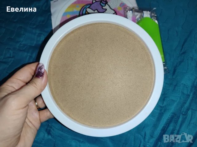 Детски диамантен гоблен Еднорог с пластмасова рамка, нов, снимка 13 - Гоблени - 48249821