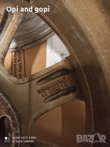 Алуминиеви джанти BORBET KBA45850, снимка 3 - Гуми и джанти - 53833736